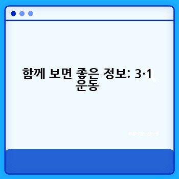 함께 보면 좋은 정보: 3·1 운동