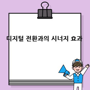 디지털 전환과의 시너지 효과