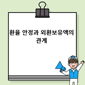 환율 안정과 외환보유액의 관계