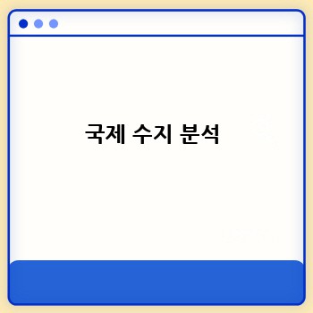 국제 수지 분석
