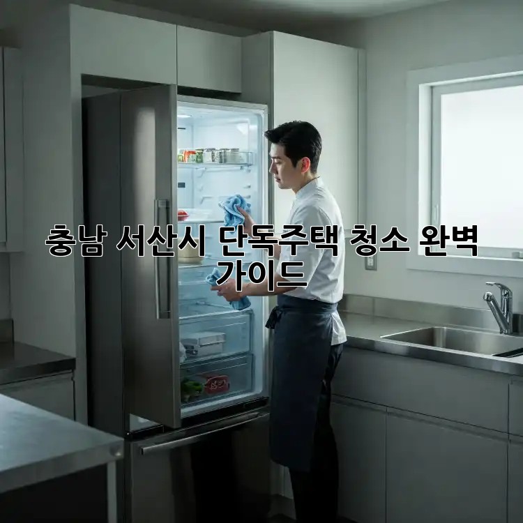 충남 서산시 단독주택 청소 완벽 가이드