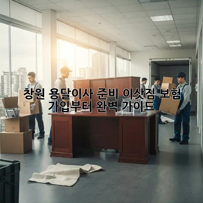 창원 용달이사 준비: 이삿짐 보험 가입부터 완벽 가이드
