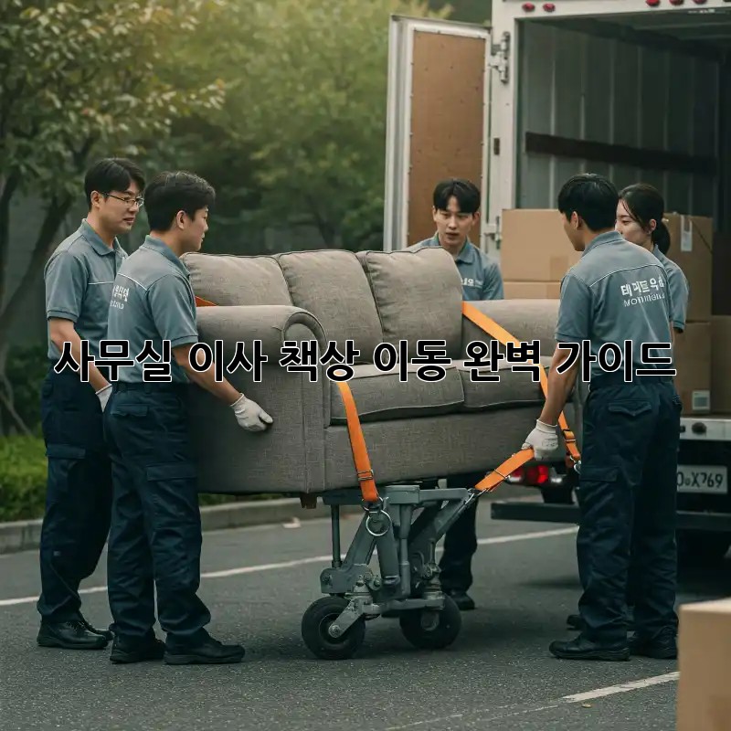 사무실 이사? 책상 이동 완벽 가이드!
