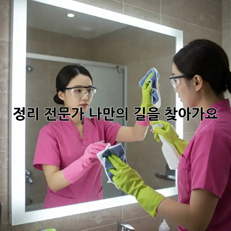 정리 전문가, 나만의 길을 찾아가요!